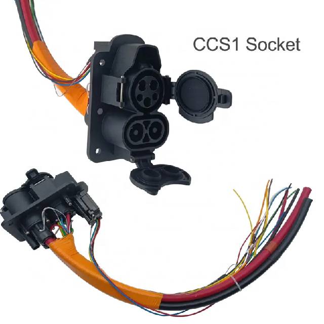 Ev Charging Cable - WUFEN SAE J1772-3 CCS1-aansluiting 80A-200A DC