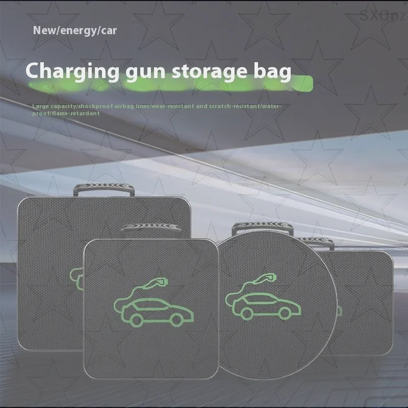 Ev Charging Cable - Elektrische autolader Stekkers Opbergtas EV Auto-oplaadkabel
