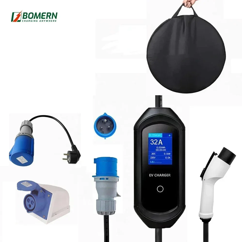 Portable Ev Charger - 2025 Byd Ev-oplader 32 Amp 7