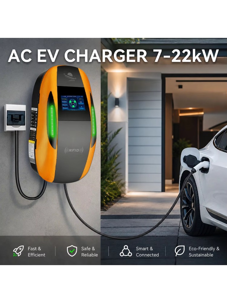 IP65 waterdichte AC EV-lader 7 - Type 2 Charger recensie en prijs