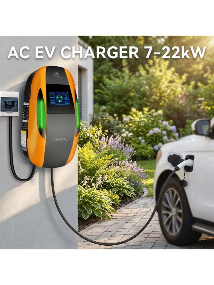 IP65 waterdichte AC EV-lader 7 - Type 2 Charger recensie en prijs