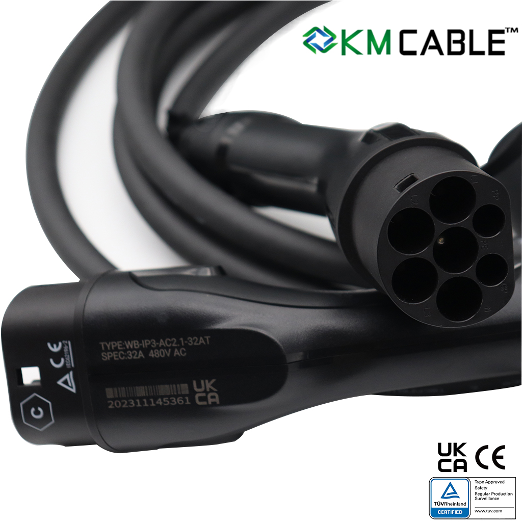Groothandel 22kW 32A Type 2 na - Ev Charging Cable recensie en prijs
