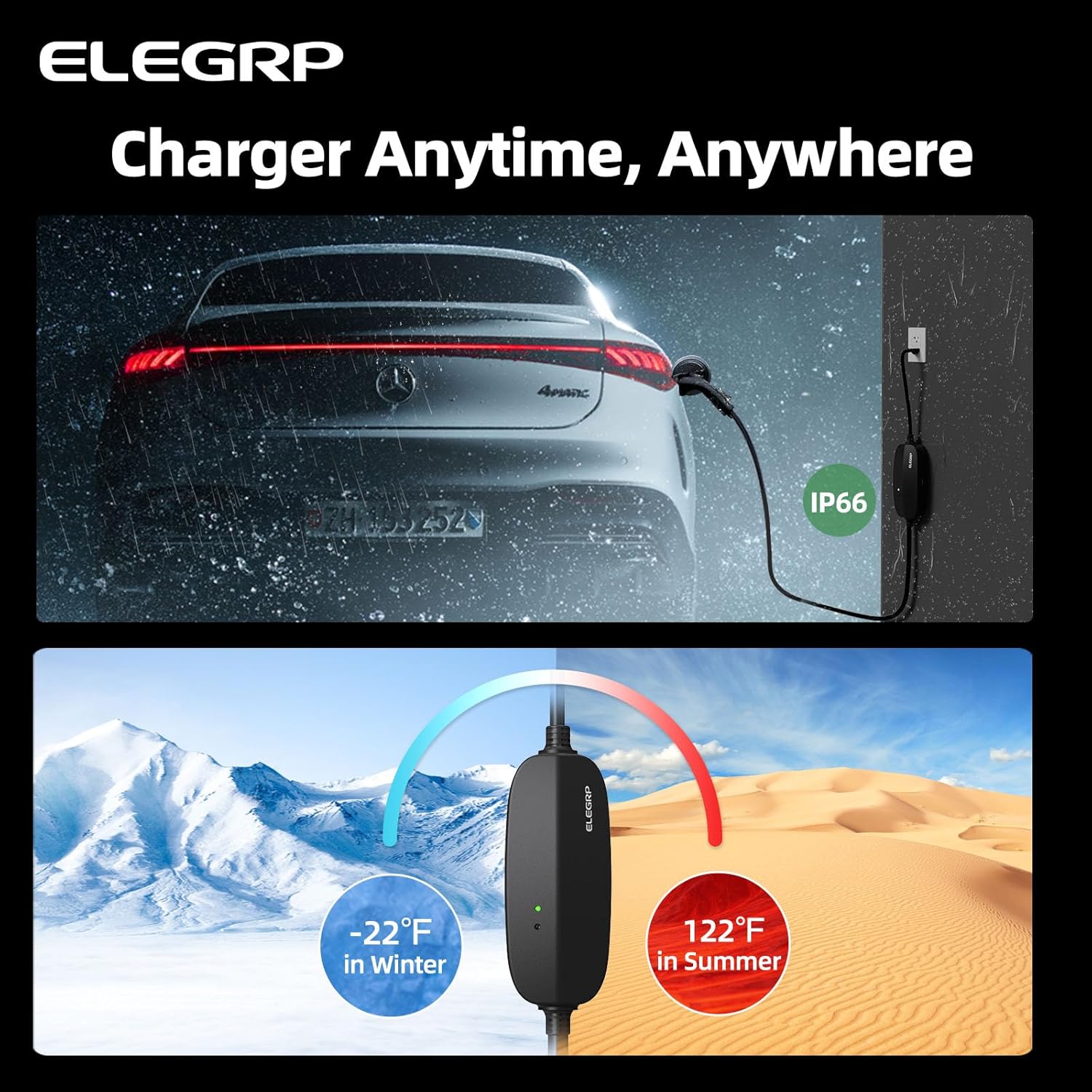 ELEGRP J1772 AC Snellader voor - Type 2 Charger recensie en prijs