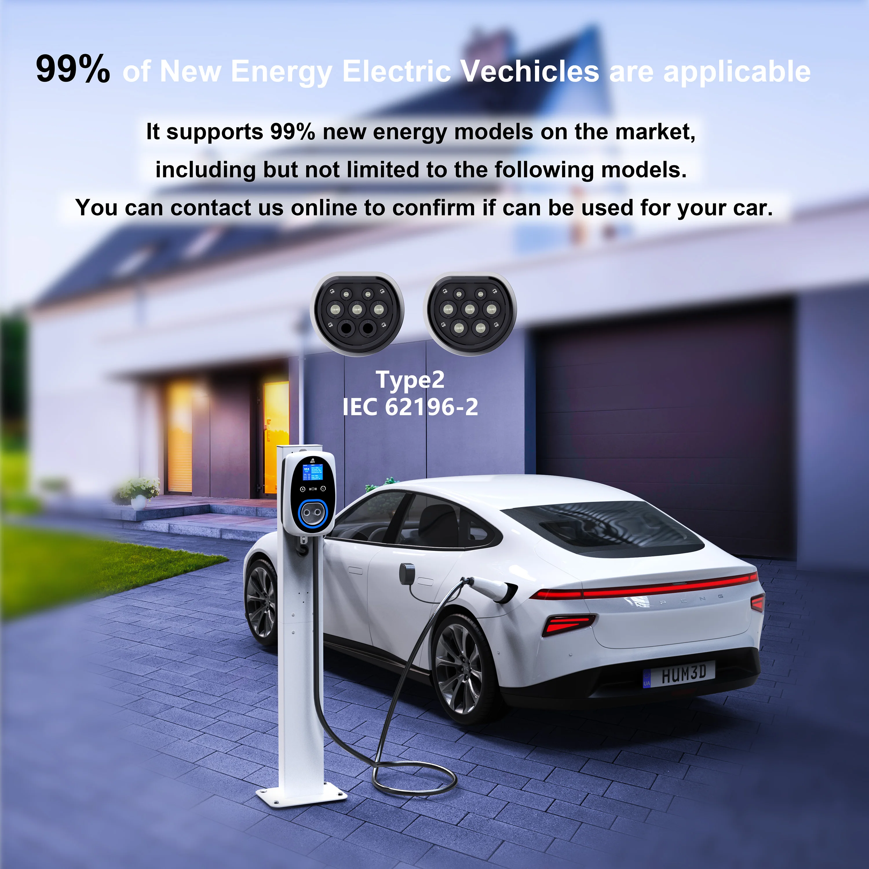 GWUYU EV Charger 32A 7.6KW EVS - Wallbox Ev recensie en prijs