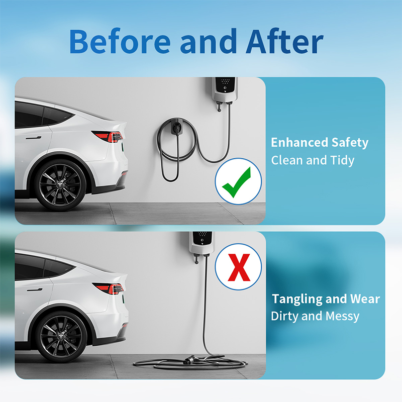 EV-laadkabelhouder voor Type 1 - Ev Charging Cable recensie en prijs